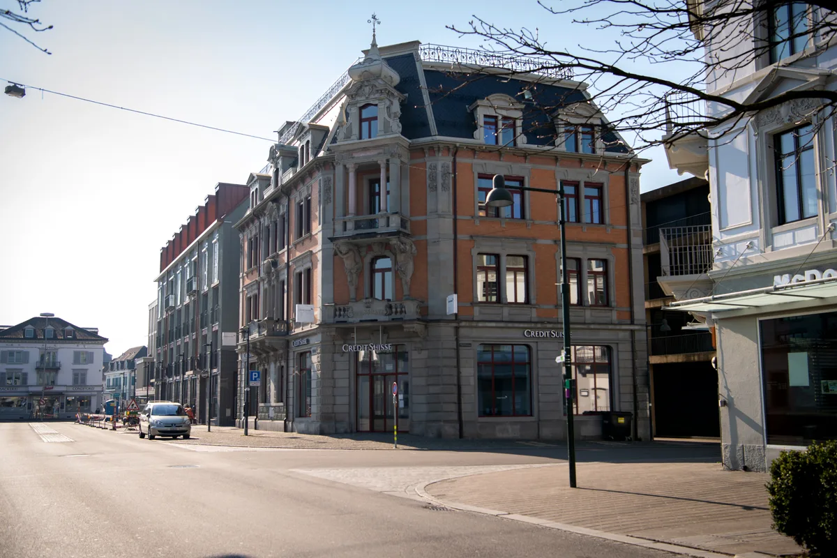 Die CS-Filiale in Uster.